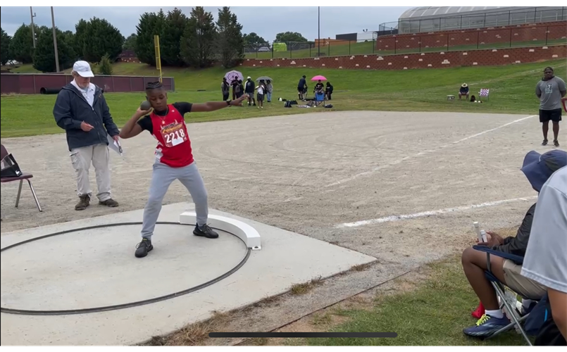 Shot Put Junior Olympian